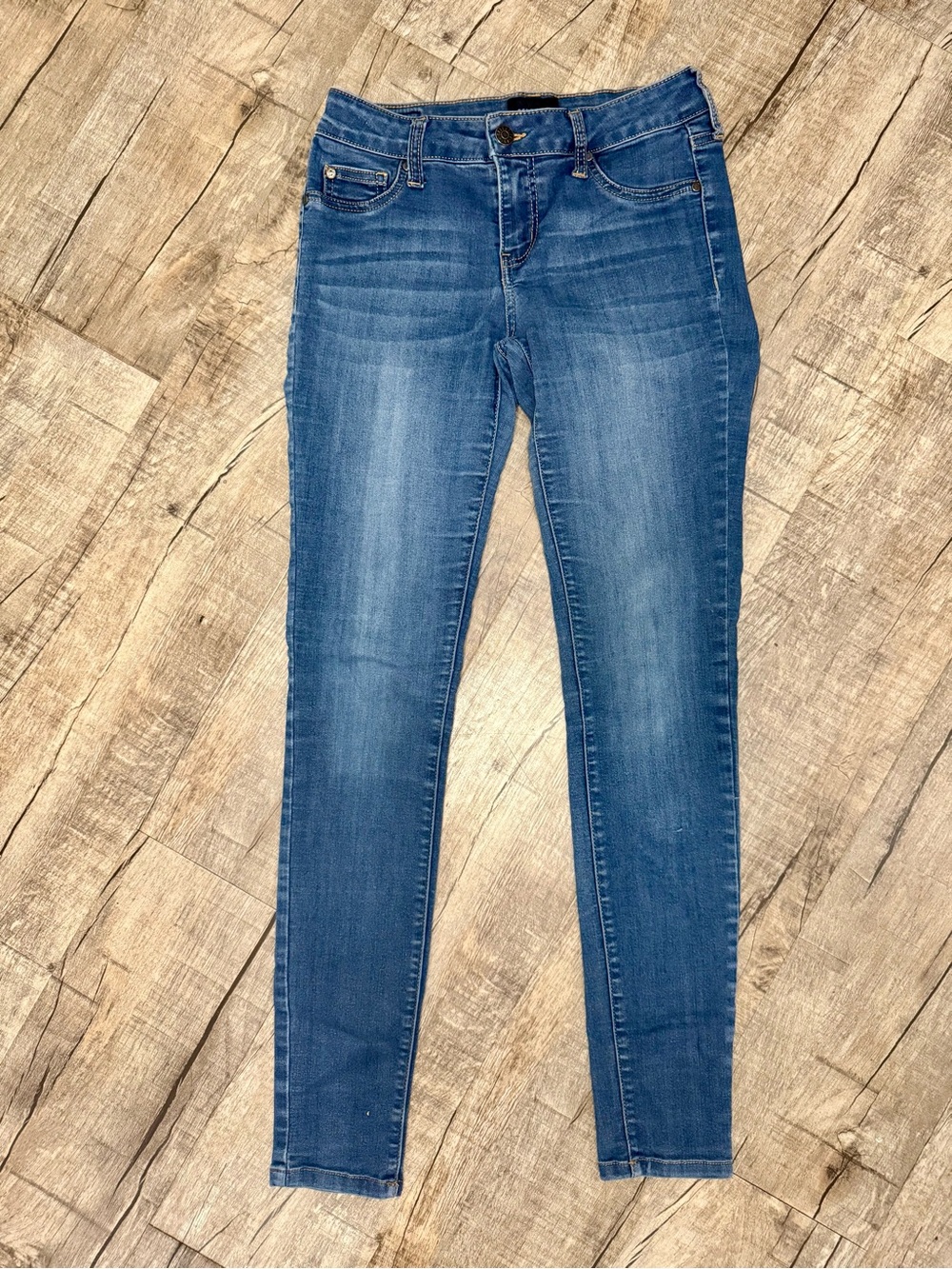 Celebrity Pink Skinny Jeans Womens Size 3/26 Stretch Denim Blue Jeans